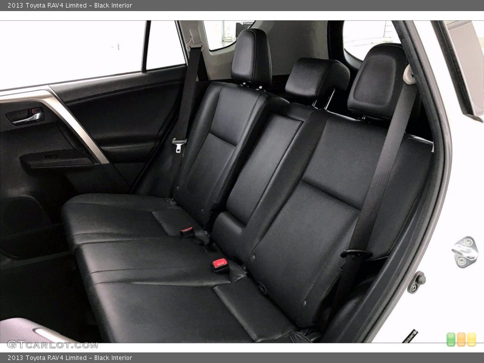 Black Interior Rear Seat for the 2013 Toyota RAV4 Limited #139586646