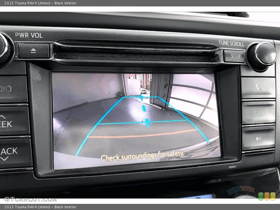 Black Interior Controls for the 2013 Toyota RAV4 Limited #139586664