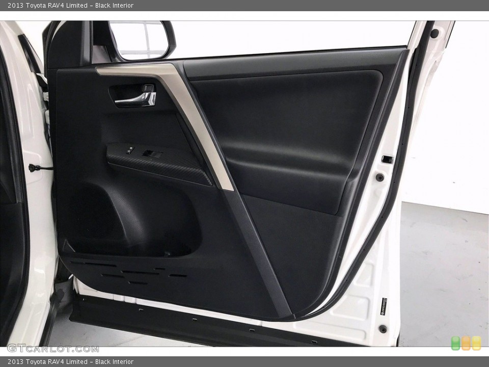 Black Interior Door Panel for the 2013 Toyota RAV4 Limited #139586691