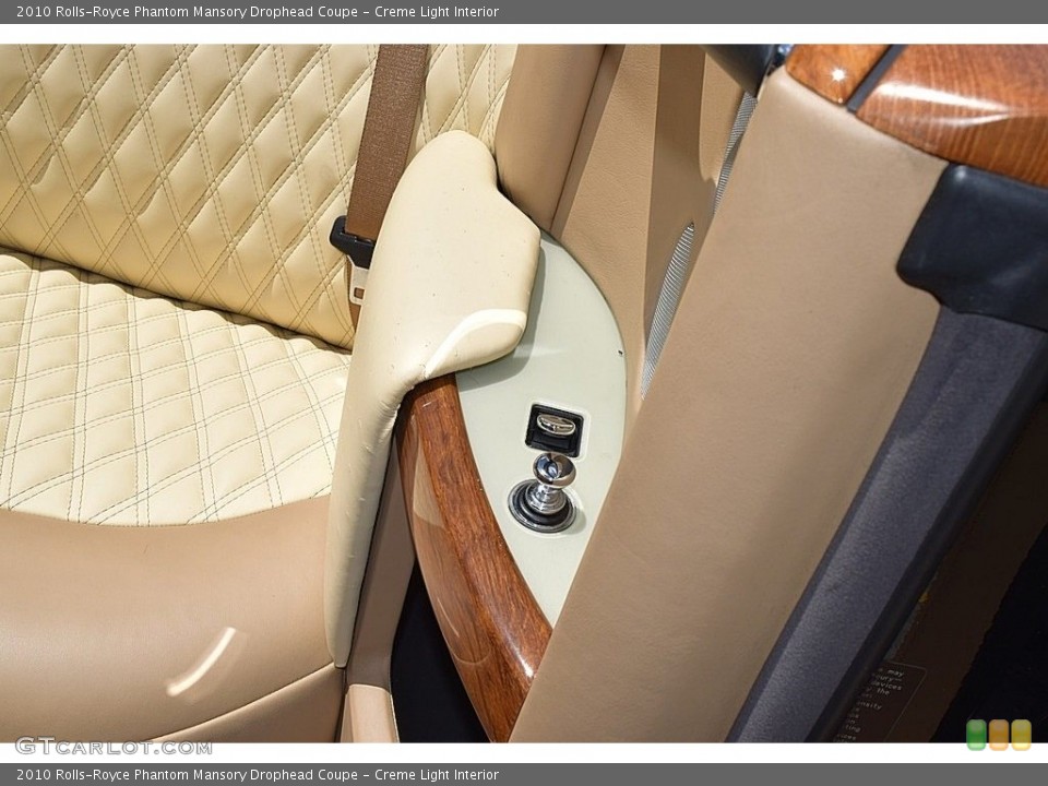 Creme Light Interior Rear Seat for the 2010 Rolls-Royce Phantom Mansory Drophead Coupe #139590625