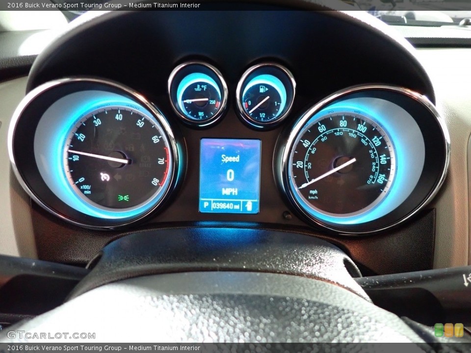 Medium Titanium Interior Gauges for the 2016 Buick Verano Sport Touring Group #139592624