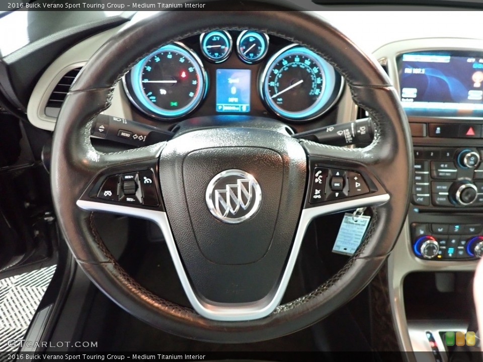 Medium Titanium Interior Steering Wheel for the 2016 Buick Verano Sport Touring Group #139592669