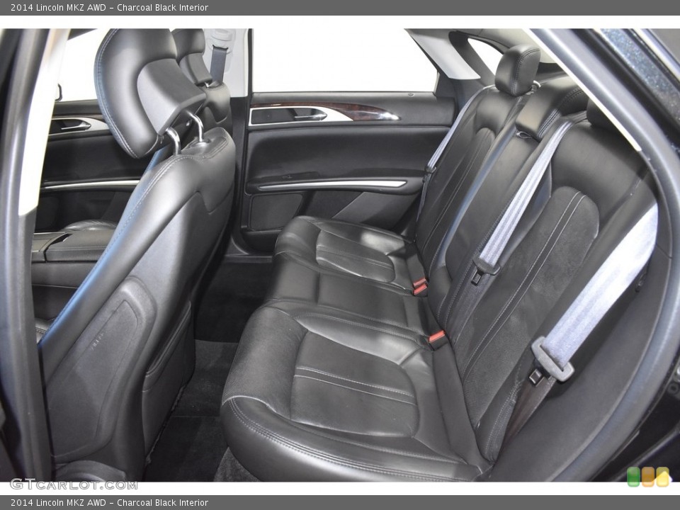 Charcoal Black Interior Rear Seat for the 2014 Lincoln MKZ AWD #139593704