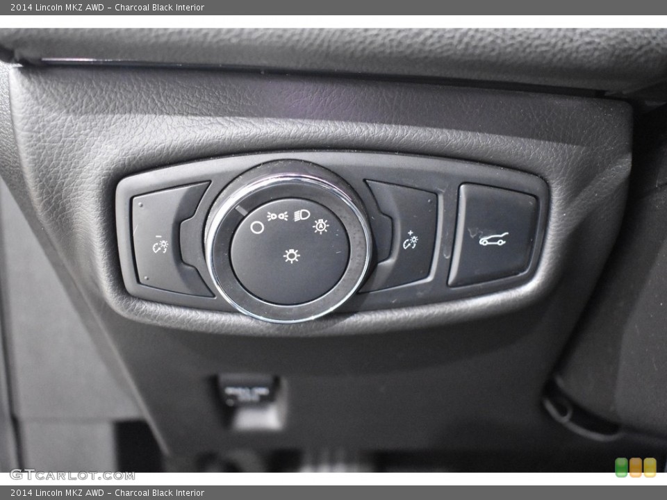 Charcoal Black Interior Controls for the 2014 Lincoln MKZ AWD #139593767