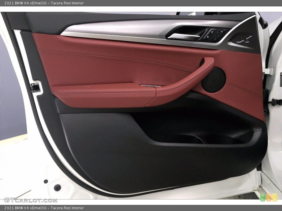 Tacora Red Interior Door Panel for the 2021 BMW X4 xDrive30i #139597943
