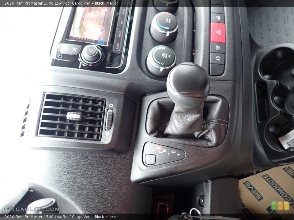Black Interior Transmission for the 2020 Ram ProMaster 1500 Low Roof Cargo Van #139597973
