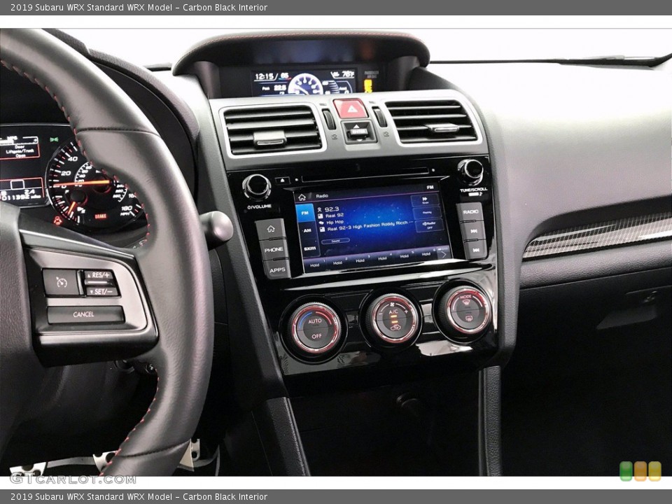 Carbon Black Interior Controls for the 2019 Subaru WRX  #139598078