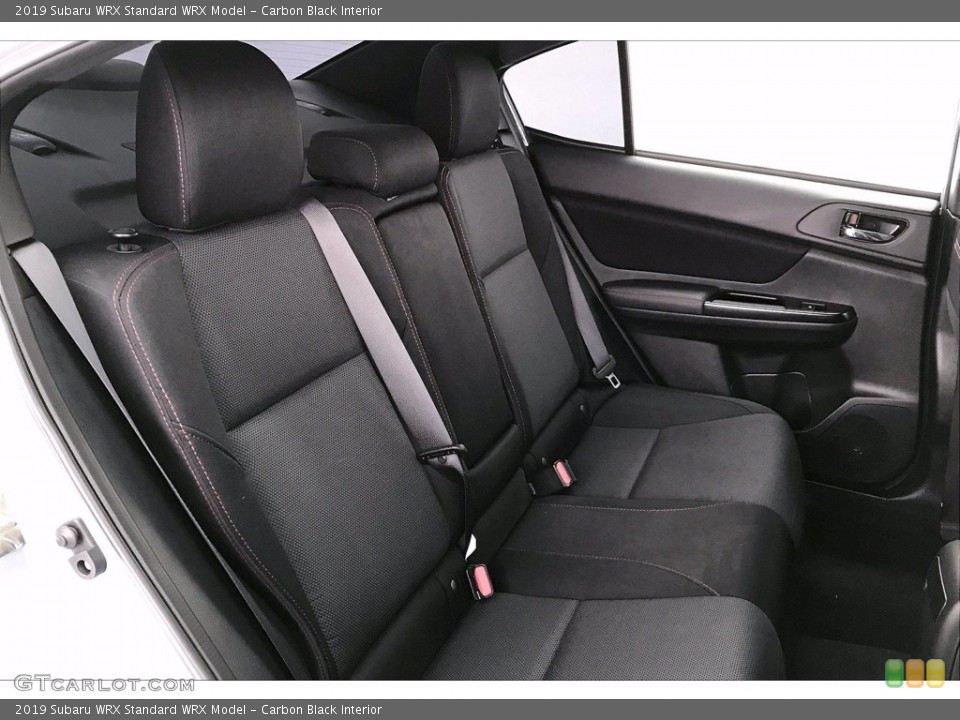 Carbon Black Interior Rear Seat for the 2019 Subaru WRX  #139598180