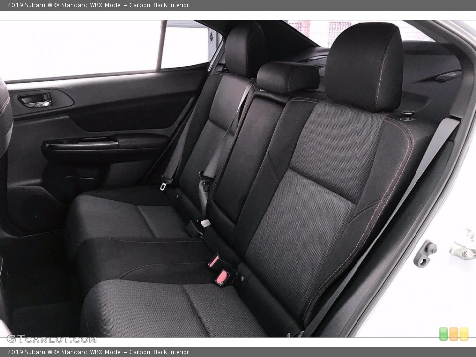 Carbon Black Interior Rear Seat for the 2019 Subaru WRX  #139598201