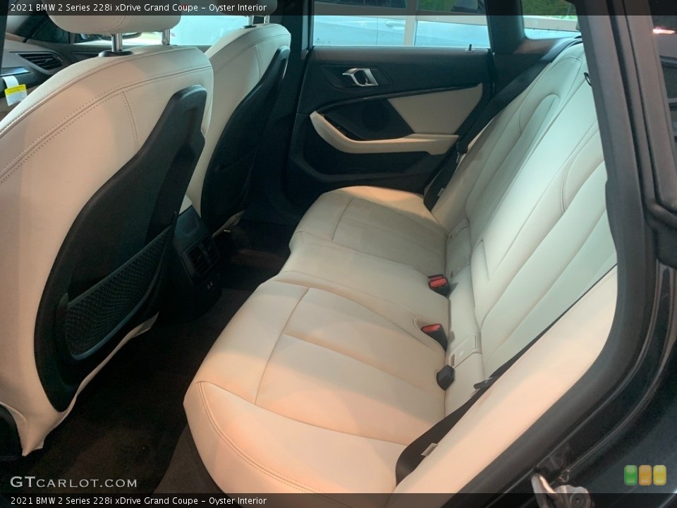 Oyster Interior Rear Seat for the 2021 BMW 2 Series 228i xDrive Grand Coupe #139598930