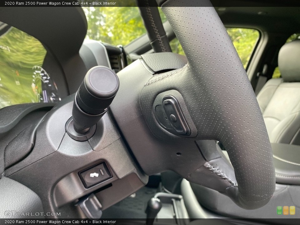 Black Interior Steering Wheel for the 2020 Ram 2500 Power Wagon Crew Cab 4x4 #139599971