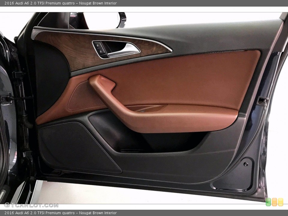 Nougat Brown Interior Door Panel for the 2016 Audi A6 2.0 TFSI Premium quattro #139600022