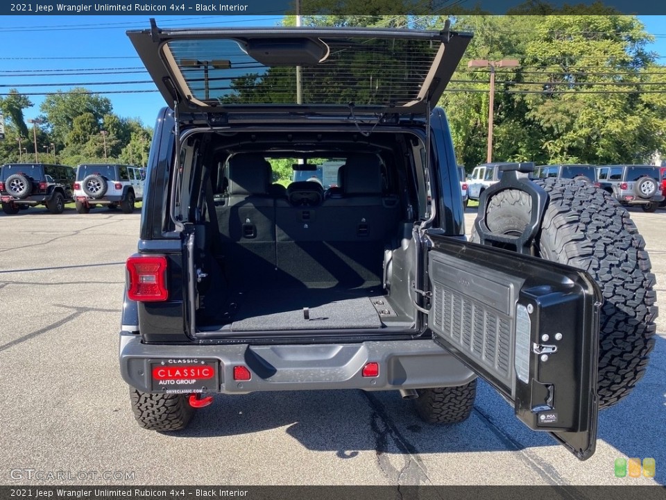 Black Interior Trunk for the 2021 Jeep Wrangler Unlimited Rubicon 4x4 #139600820