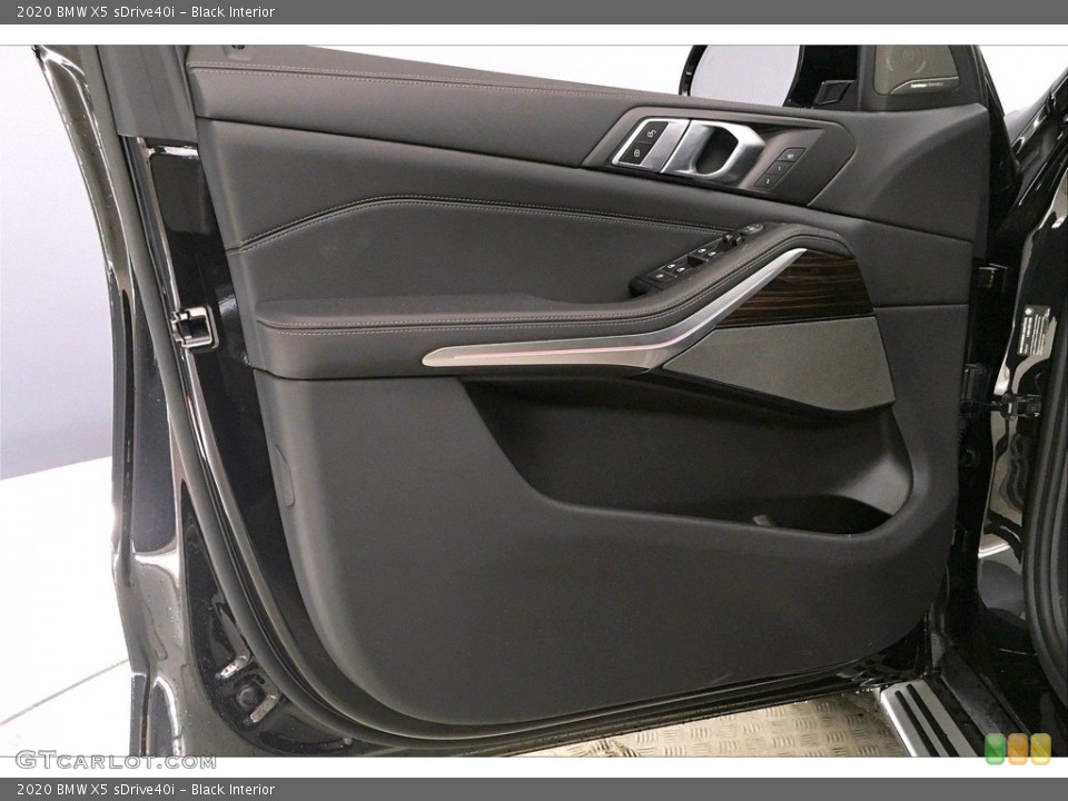 Black Interior Door Panel for the 2020 BMW X5 sDrive40i #139603329