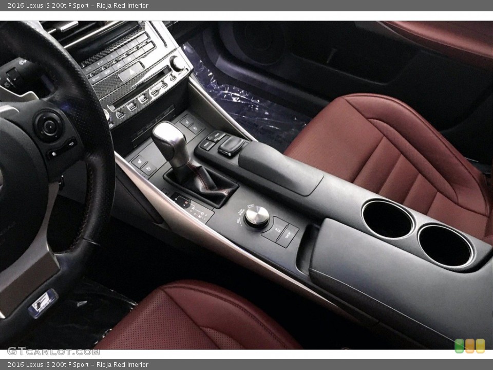 Rioja Red Interior Controls for the 2016 Lexus IS 200t F Sport #139603497