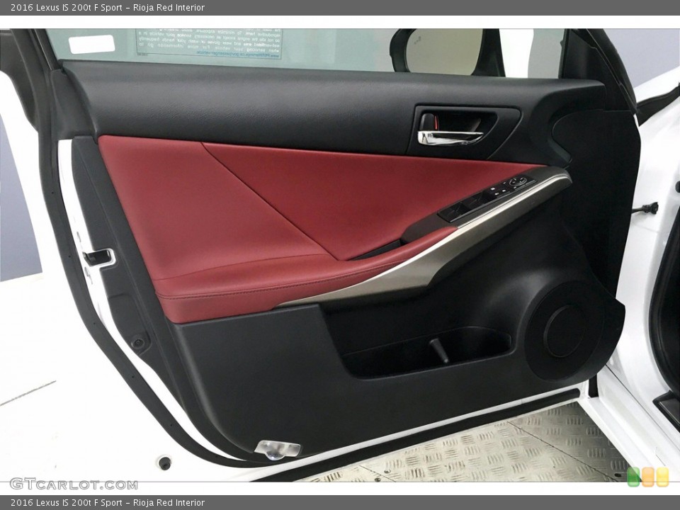 Rioja Red Interior Door Panel for the 2016 Lexus IS 200t F Sport #139603581