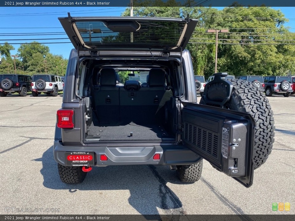 Black Interior Trunk for the 2021 Jeep Wrangler Unlimited Rubicon 4x4 #139605096