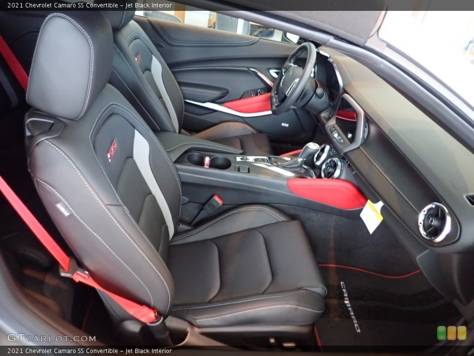 Jet Black Interior Photo for the 2021 Chevrolet Camaro SS Convertible #139612203