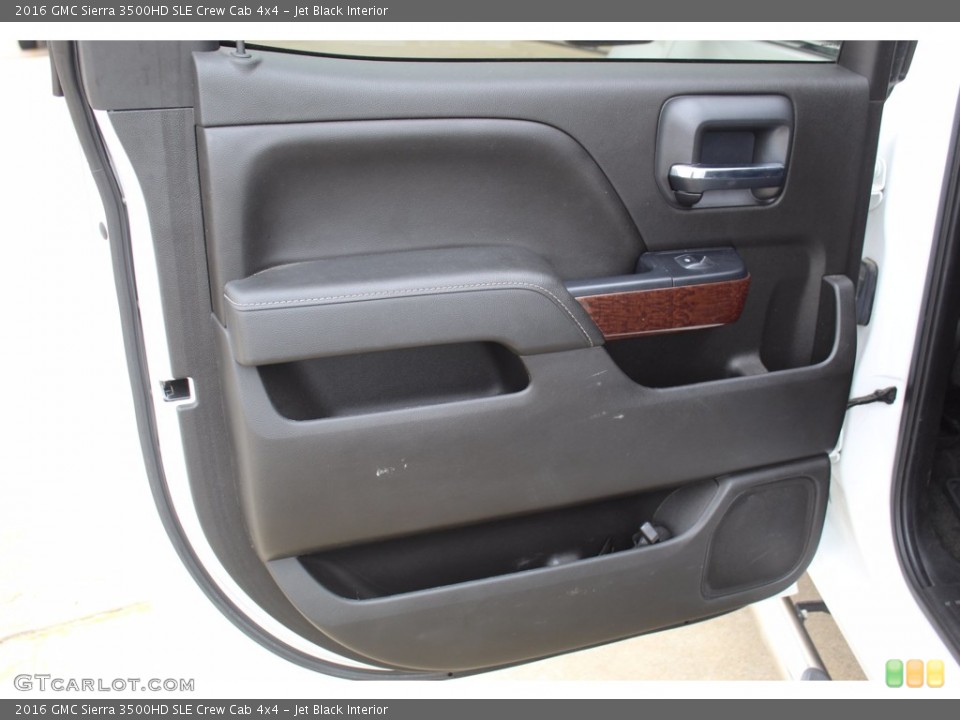Jet Black Interior Door Panel for the 2016 GMC Sierra 3500HD SLE Crew Cab 4x4 #139612908