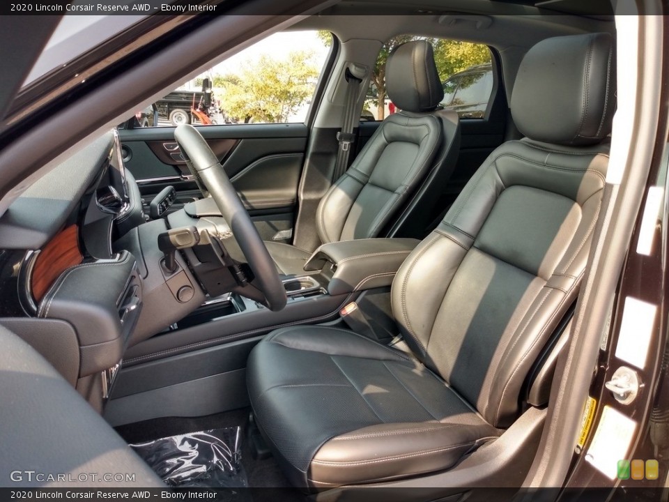 Ebony Interior Photo for the 2020 Lincoln Corsair Reserve AWD #139617835