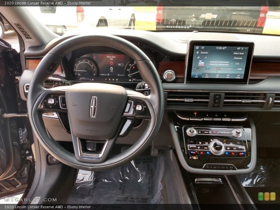 Ebony Interior Dashboard for the 2020 Lincoln Corsair Reserve AWD #139617856