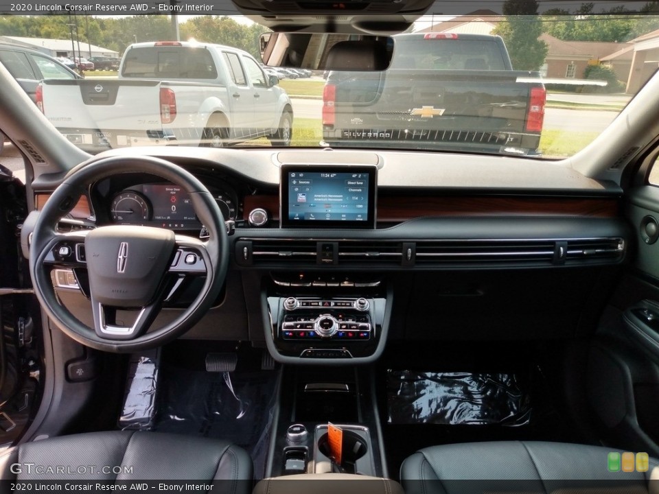 Ebony Interior Dashboard for the 2020 Lincoln Corsair Reserve AWD #139618054