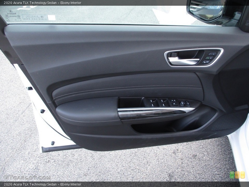 Ebony Interior Door Panel for the 2020 Acura TLX Technology Sedan #139619542