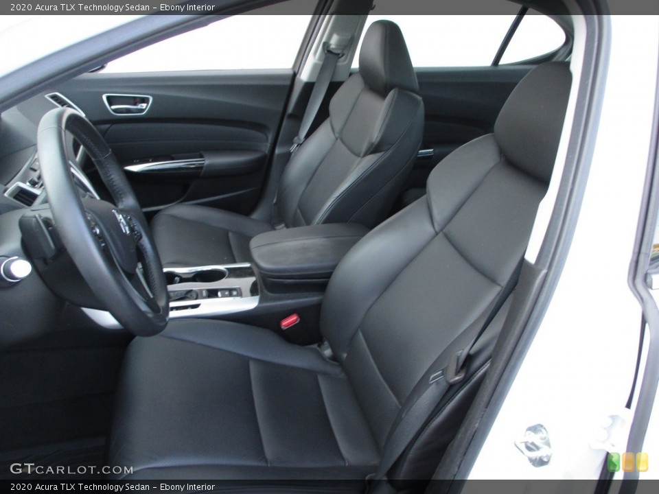 Ebony Interior Front Seat for the 2020 Acura TLX Technology Sedan #139619572