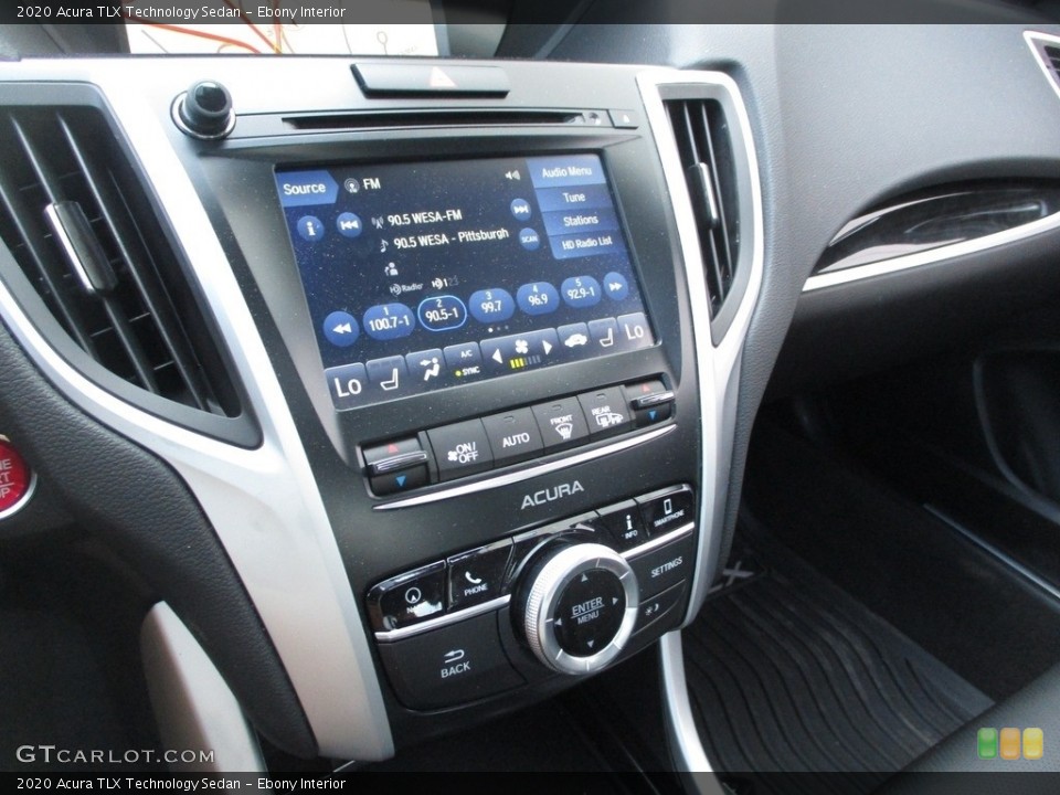 Ebony Interior Controls for the 2020 Acura TLX Technology Sedan #139619734