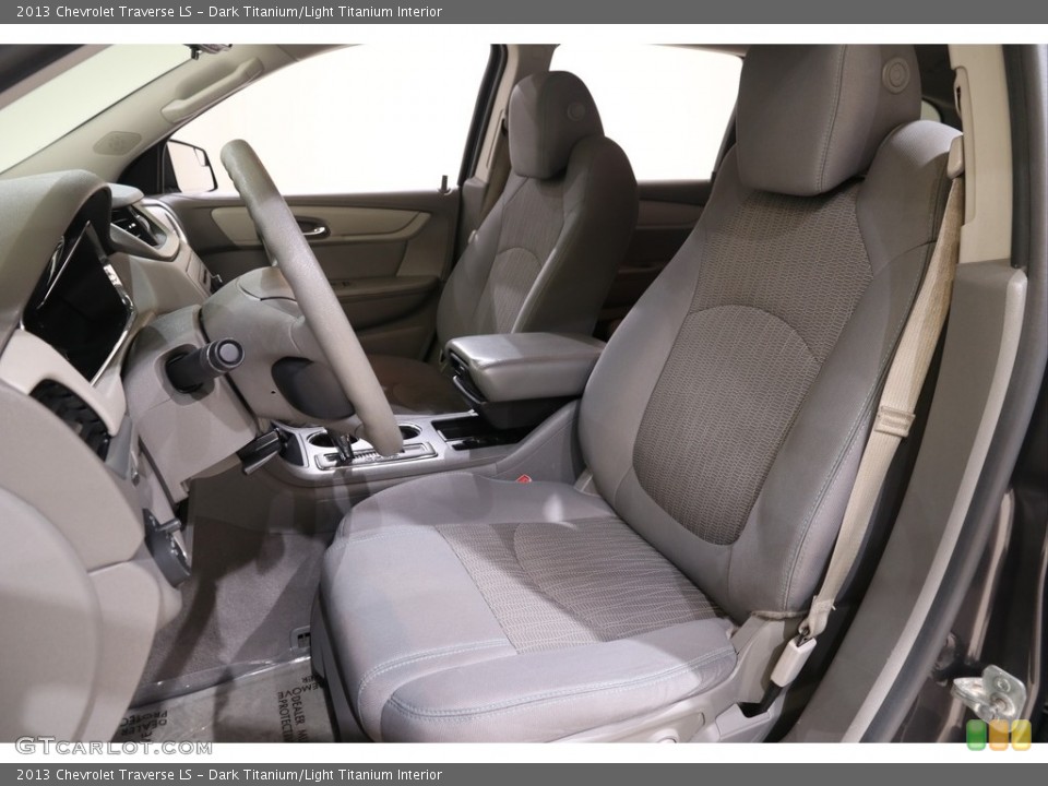 Dark Titanium/Light Titanium Interior Front Seat for the 2013 Chevrolet Traverse LS #139622425