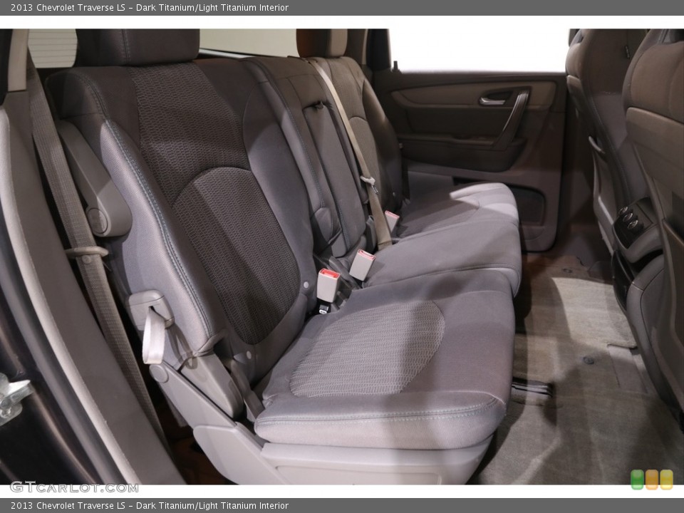 Dark Titanium/Light Titanium Interior Rear Seat for the 2013 Chevrolet Traverse LS #139622686