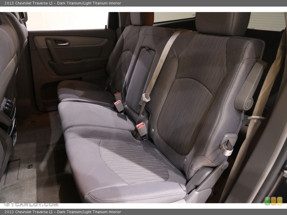 Dark Titanium/Light Titanium Interior Rear Seat for the 2013 Chevrolet Traverse LS #139622698