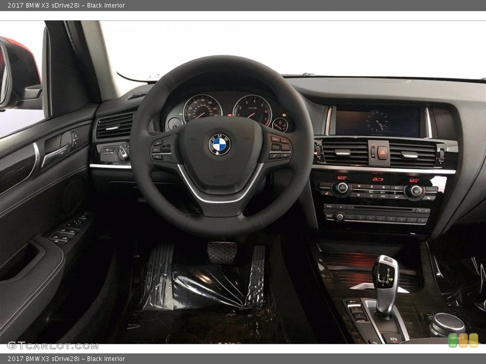 Black Interior Dashboard for the 2017 BMW X3 sDrive28i #139624440