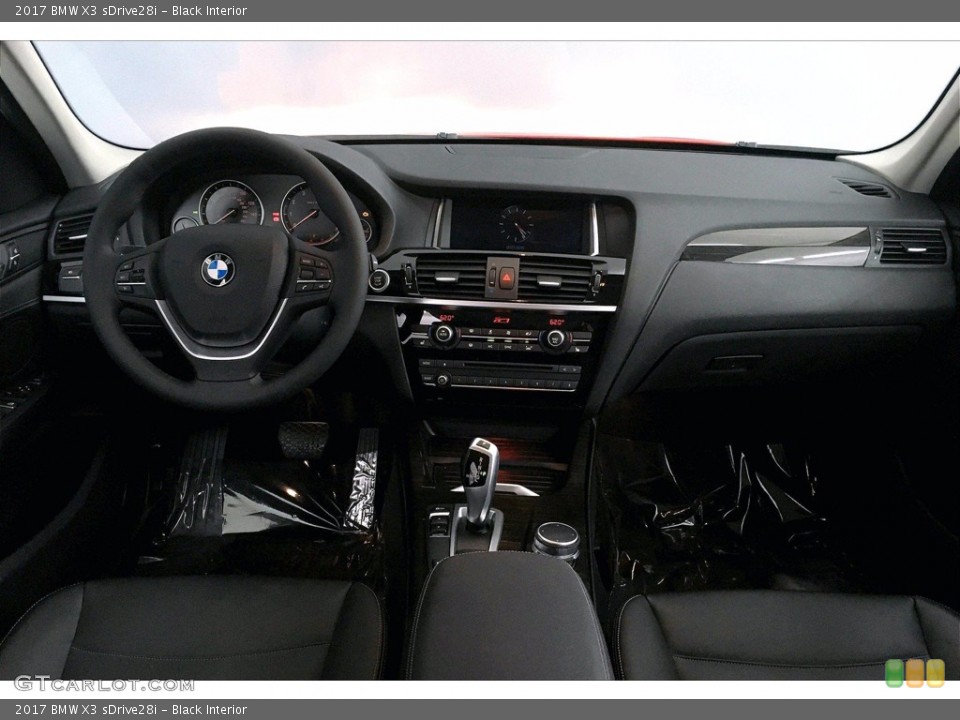 Black Interior Dashboard for the 2017 BMW X3 sDrive28i #139624696
