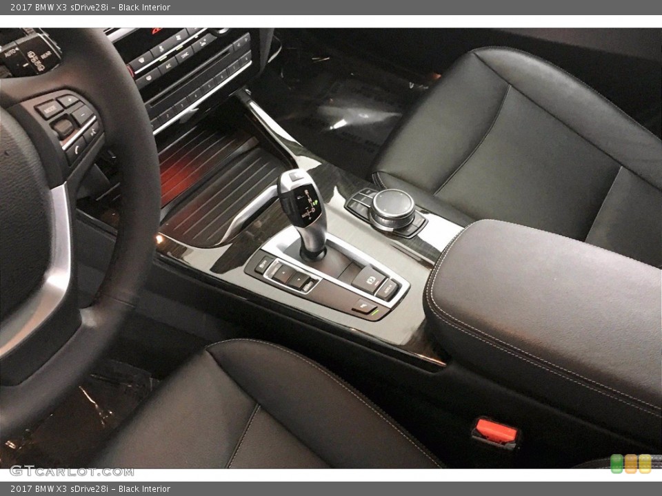 Black Interior Transmission for the 2017 BMW X3 sDrive28i #139624724