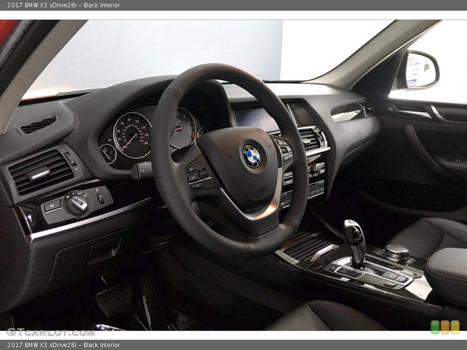 Black Interior Dashboard for the 2017 BMW X3 sDrive28i #139624841