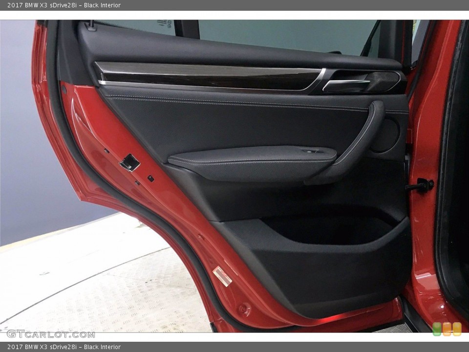 Black Interior Door Panel for the 2017 BMW X3 sDrive28i #139624933