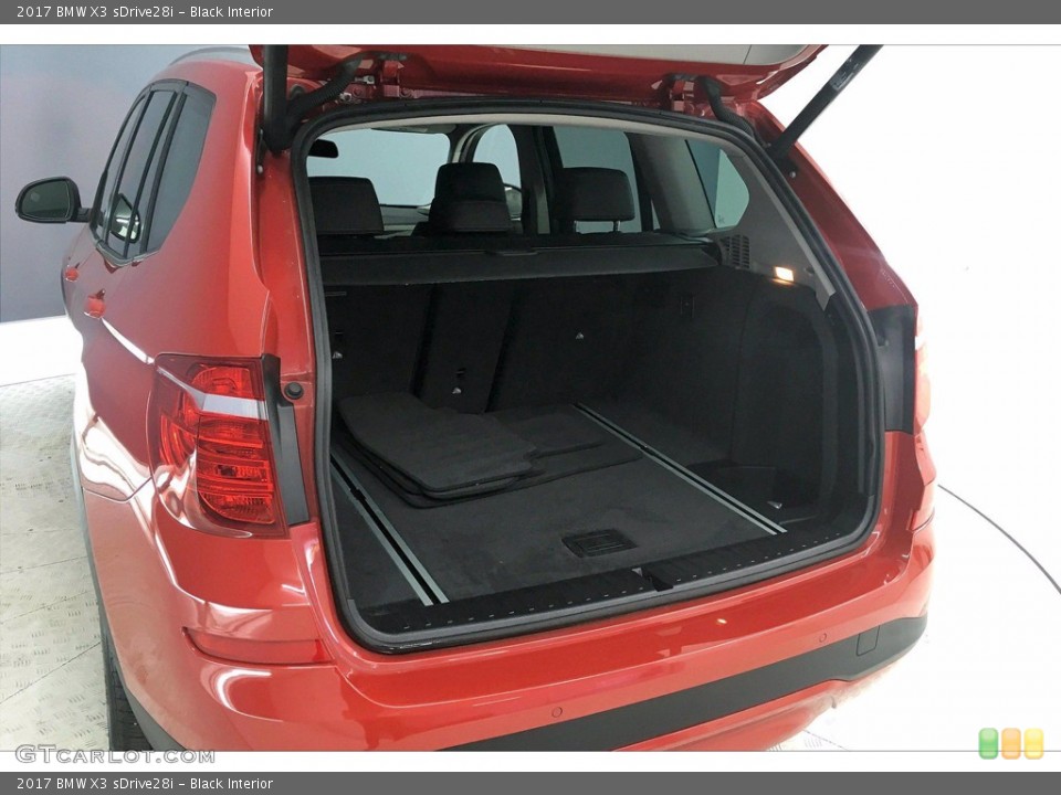 Black Interior Trunk for the 2017 BMW X3 sDrive28i #139625089