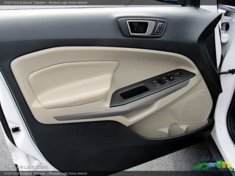 Medium Light Stone Interior Door Panel for the 2018 Ford EcoSport Titanium #139627026