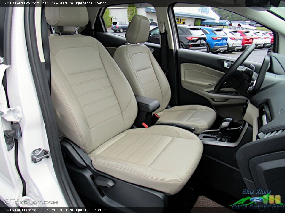 Medium Light Stone Interior Photo for the 2018 Ford EcoSport Titanium #139627060