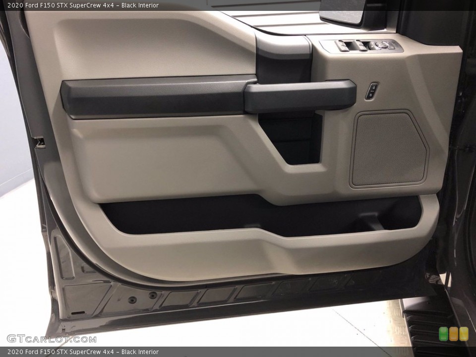 Black Interior Door Panel for the 2020 Ford F150 STX SuperCrew 4x4 #139627861