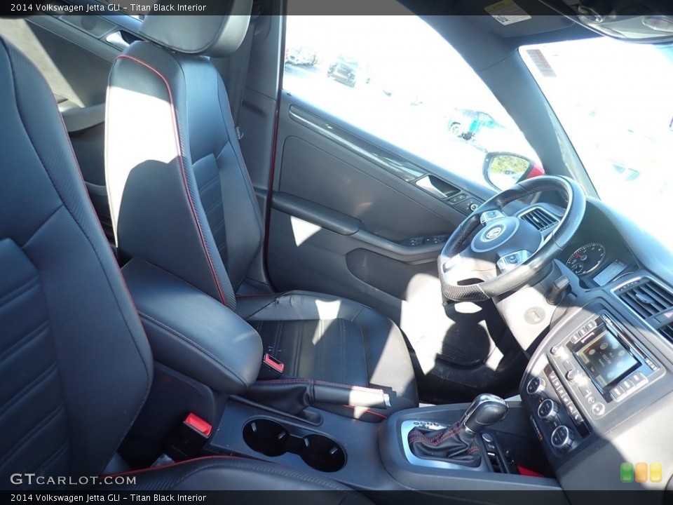 Titan Black Interior Front Seat for the 2014 Volkswagen Jetta GLI #139628692