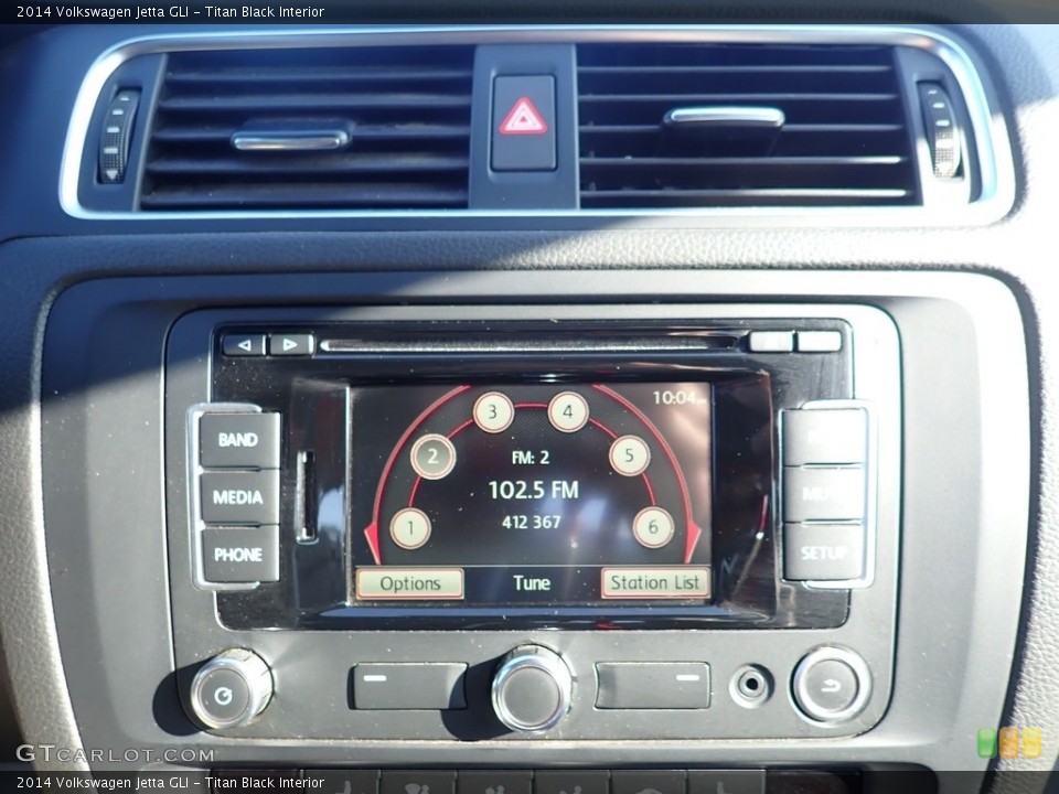 Titan Black Interior Controls for the 2014 Volkswagen Jetta GLI #139628771