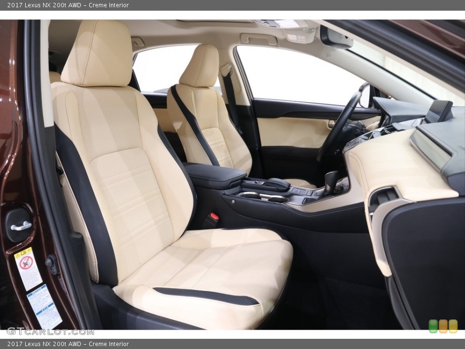 Creme Interior Front Seat for the 2017 Lexus NX 200t AWD #139631976