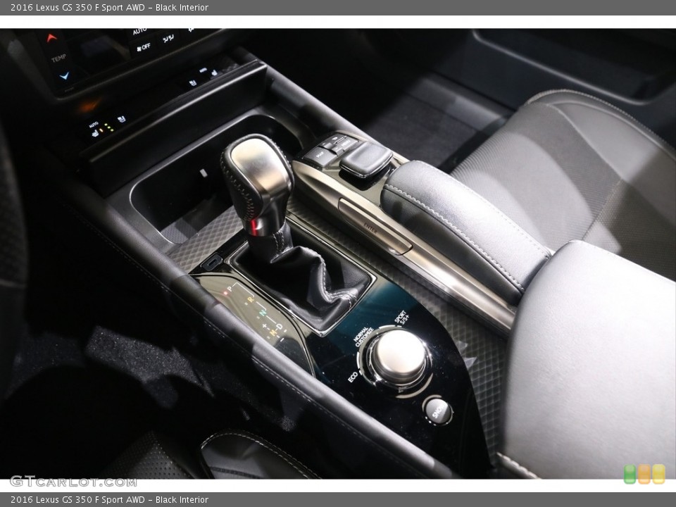 Black Interior Transmission for the 2016 Lexus GS 350 F Sport AWD #139633280