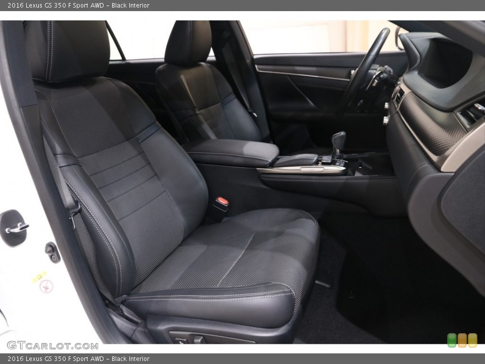 Black 2016 Lexus GS Interiors