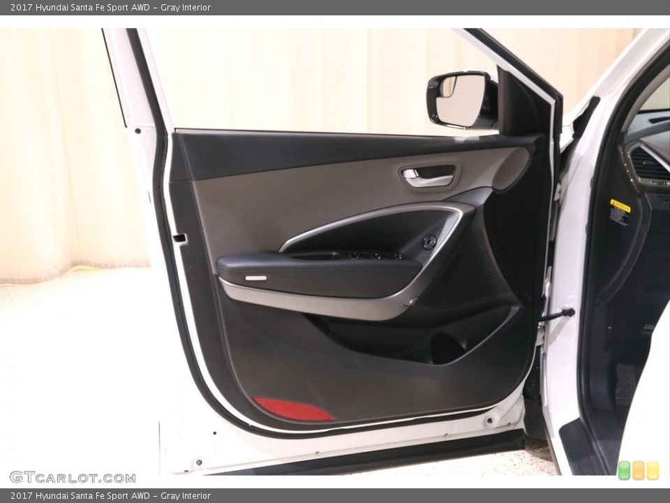 Gray Interior Door Panel for the 2017 Hyundai Santa Fe Sport AWD #139633584
