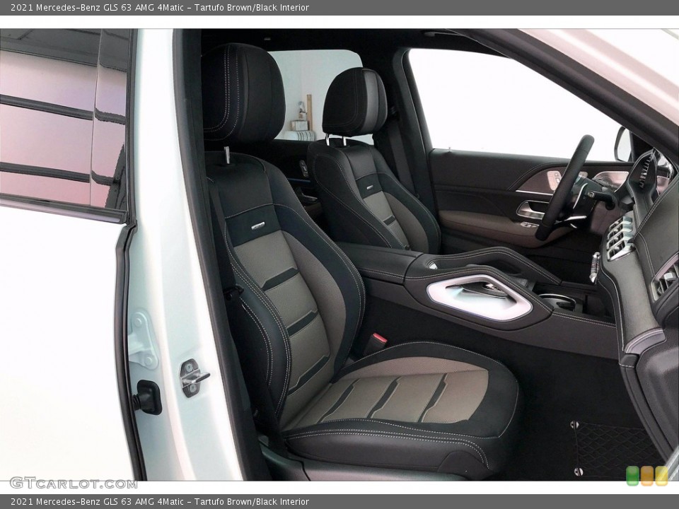 Tartufo Brown/Black Interior Photo for the 2021 Mercedes-Benz GLS 63 AMG 4Matic #139636626