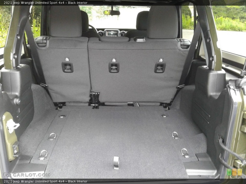 Black Interior Trunk for the 2021 Jeep Wrangler Unlimited Sport 4x4 #139638396