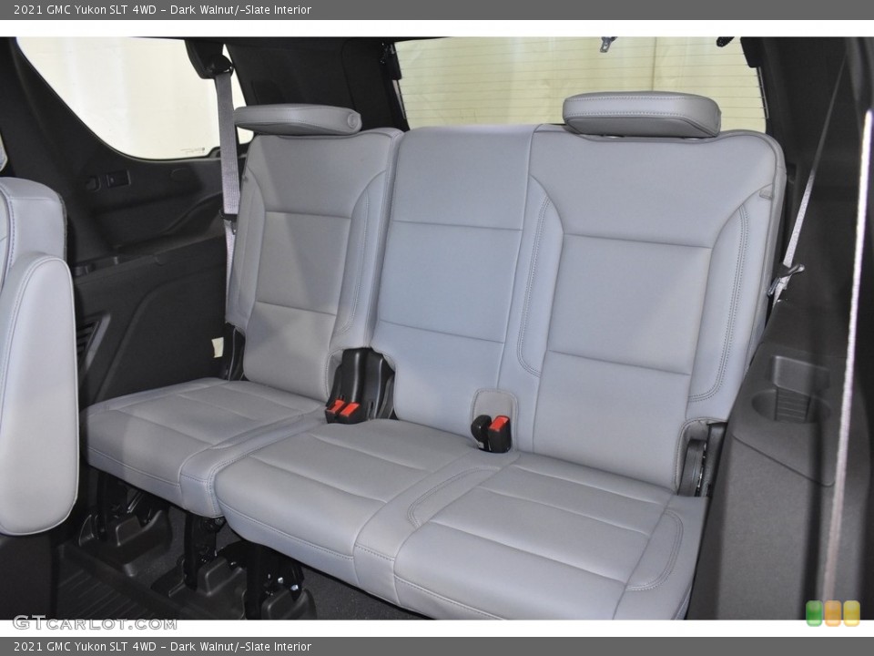 Dark Walnut/­Slate Interior Rear Seat for the 2021 GMC Yukon SLT 4WD #139638795